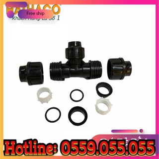 Tê đều ống HDPE (D50 - 90)