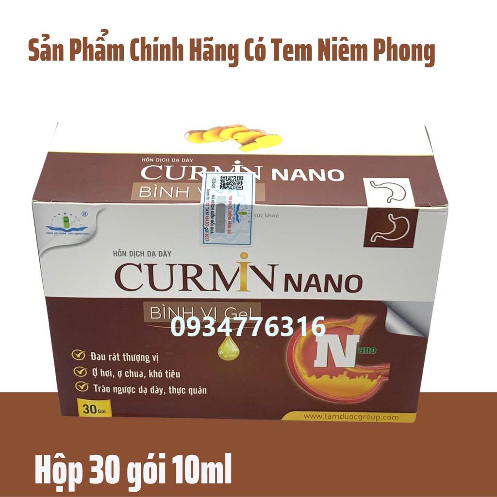 ✅ Curmin Nano Bình Vị Gel - Hỗ trợ diều trị dạ dày, tá tràng, đại tràng