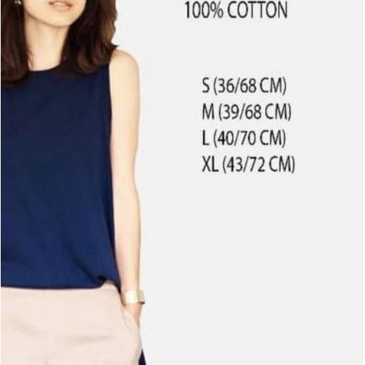 Áo Ba Lỗ Uniqlo Màu Trơn Ufr-491