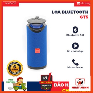 Loa Blutooth Không dây Mini Cầm tay Beetek GT-112  Có đèn Led, Nghe nhạc hay, Cắm USB, Thẻ nhớ, Jack 3.5 6h Phát nhạc