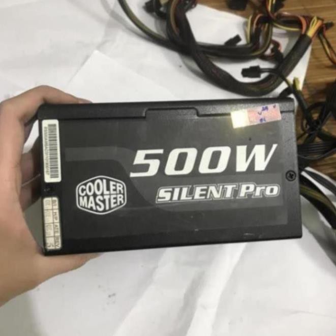 Nguồn Cooler Master 500w SilentPro hình thức ổn hoạt động tốt
