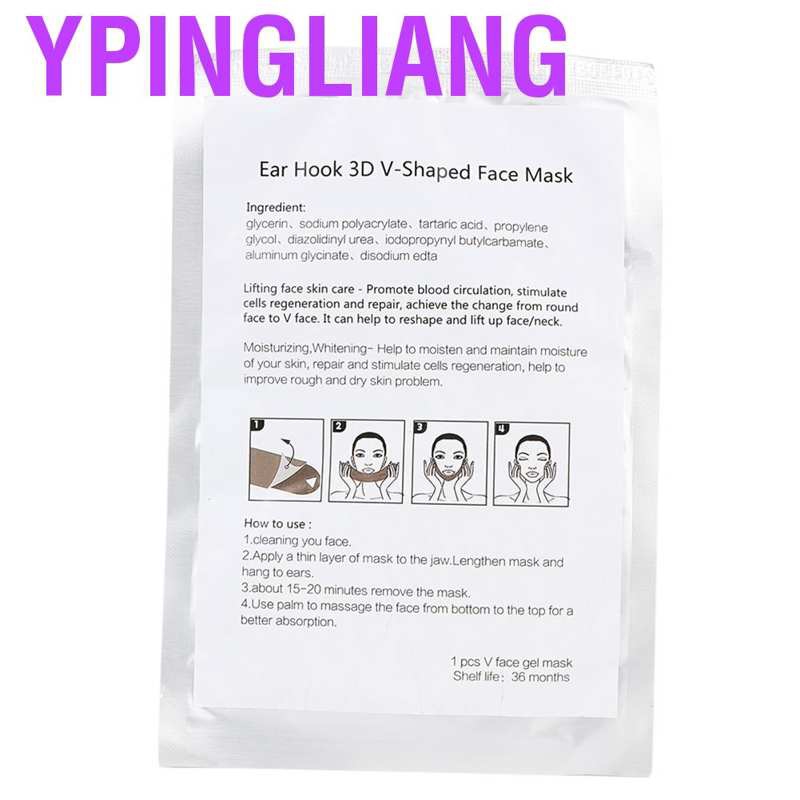 Mặt nạ nâng cơ mặt làm thon tạo cằm chữ V dưỡng ẩm cho da chống lão hóa
