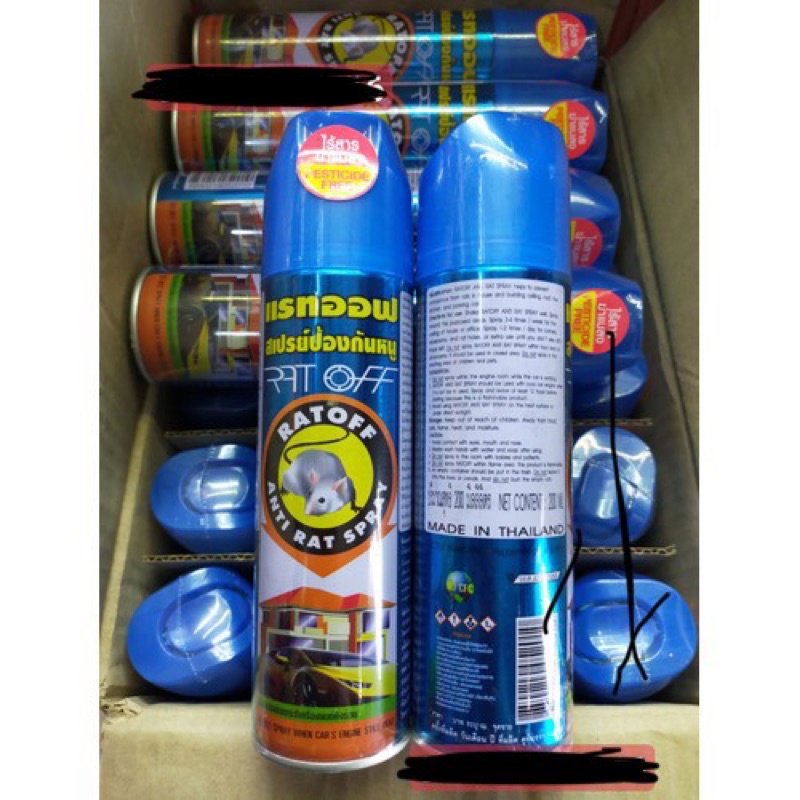 Xịt đuổi chuột Thái Lan Rat-Off đuổi sạch chuột