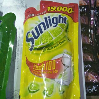 nước rữa chén sunlight