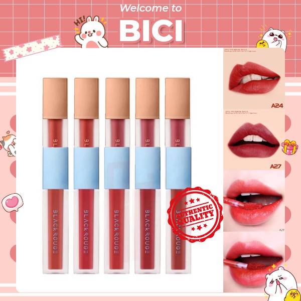 [Hot Trend] Son Kem Lì Black Rouge Air Fit Velvet Tint (Ver 5-6) | Thế Giới Skin Care