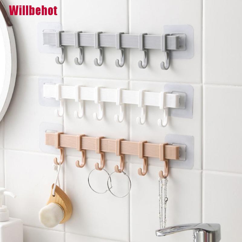 Giá Treo Tường Đa Chức Năng 6 Dụng Cụ Nhà Bếp
