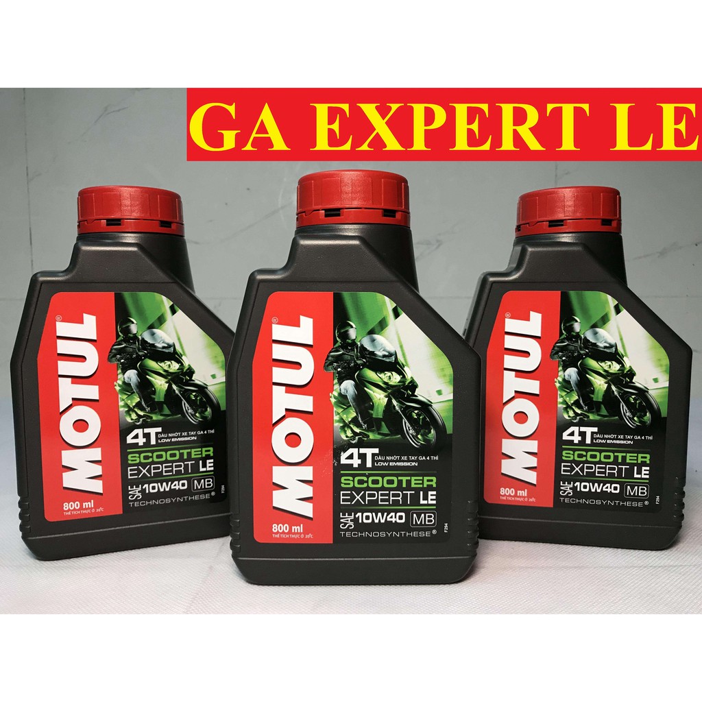 Nhớt Xe Tay Ga Motul Scooter Expert LE 10W40