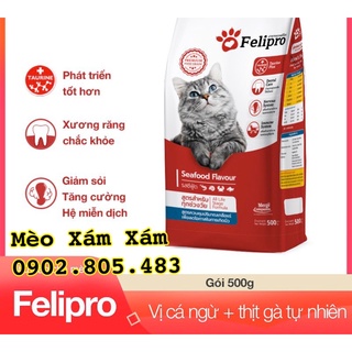 Thức ăn hạt Felipro bao 8kg dành cho mèo kén ăn