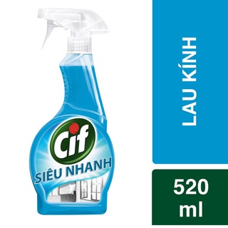 Nước lau kính Cif 520ml