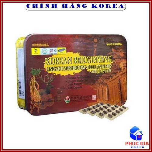 Viên Đạm Hồng Sâm Hàn Quốc, Hộp 60 viên | BigBuy360 - bigbuy360.vn