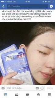 Mặt nạ Trắng da dưỡng ẩm HA