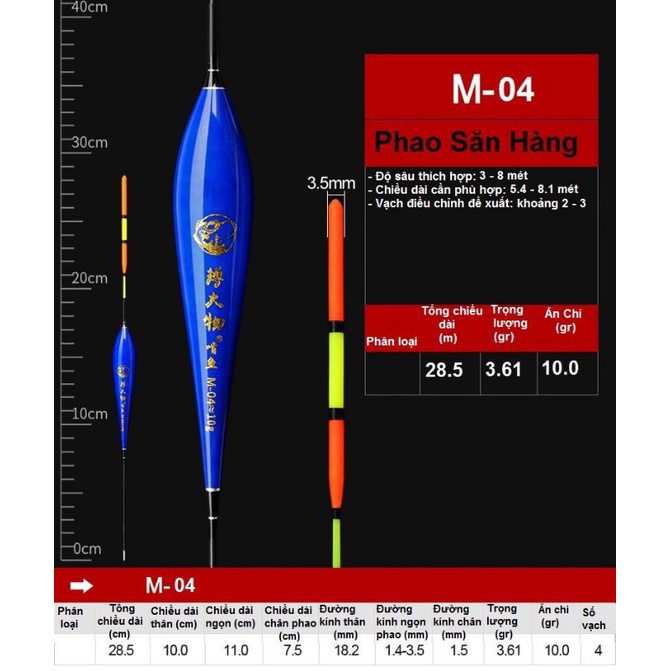 phao câu đài săn hàng,  chuyên nước nông tải chì 5 tới 12g