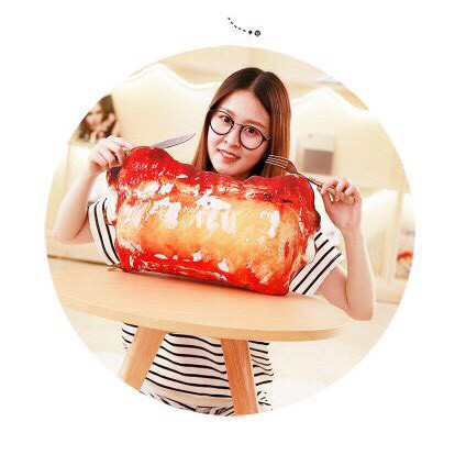 Chăn gối ngủ văn phòng 3 in 1 Gối 3D nhiều hình  _MOMOMART