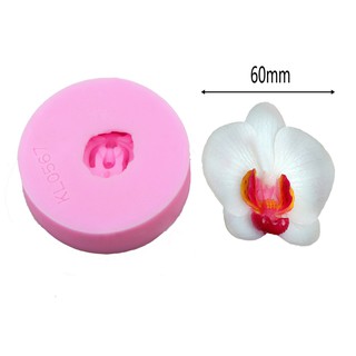 Khuôn silicon hoa lan hồ điệp 6cm