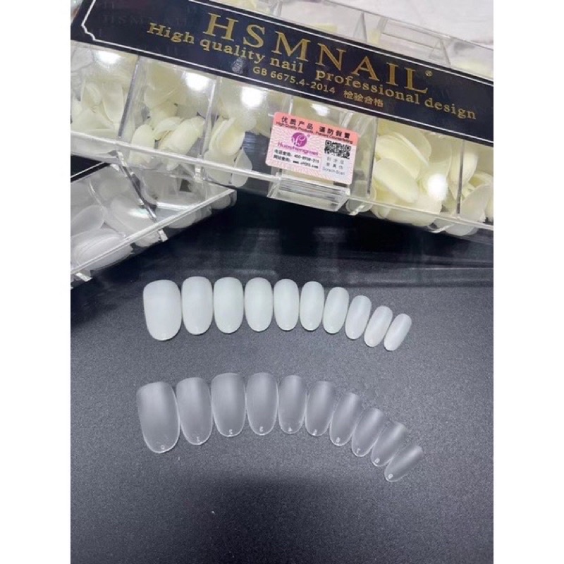 Hộp móng HSM tròn hạt na up móng giả