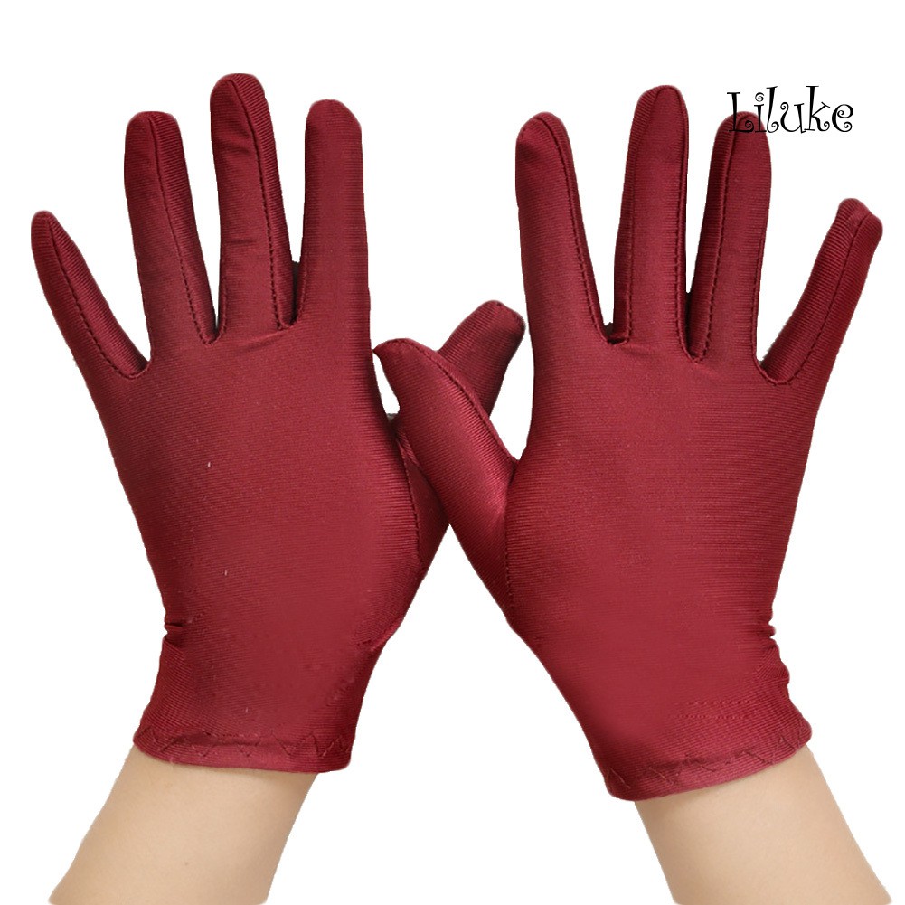 Set 3 Đôi Găng Tay Làm Việc Chống Trượt Co Giãn Hình Lá Cờ