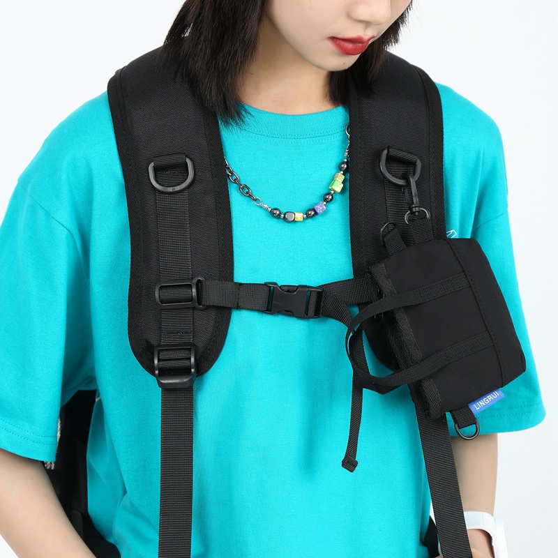 Túi Đeo Chéo Mini 2 Trong 1 Thời Trang Phong Cách Hàn Quốc Cho Nam