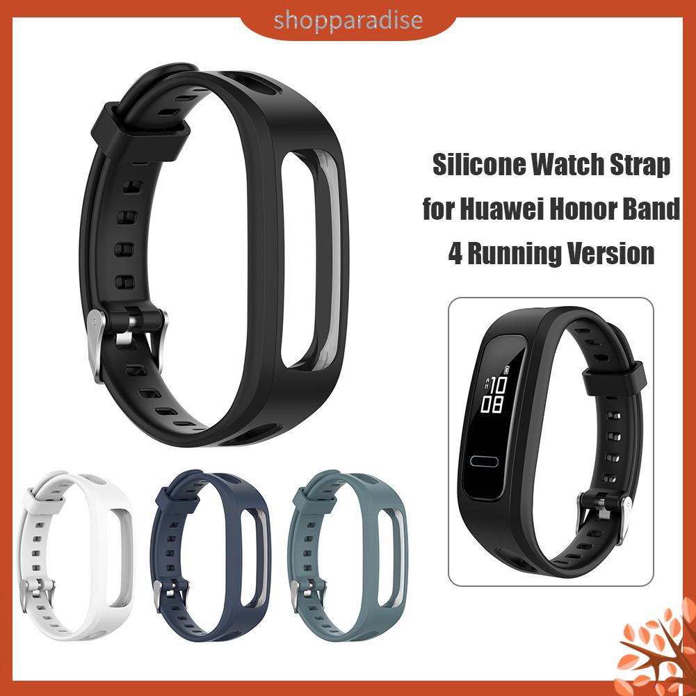 Dây Đeo Silicon Cho Đồng Hồ Thông Minh Huawei Honor Band 4 Running Version / Huawei Band 3e