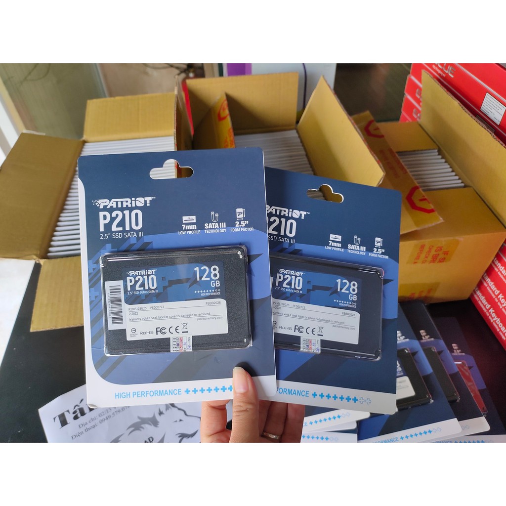 Ổ CỨNG SSD PATRIOT  128GB  Sản phẩm chính hãng USA - Bảo hành 36 tháng ! | BigBuy360 - bigbuy360.vn