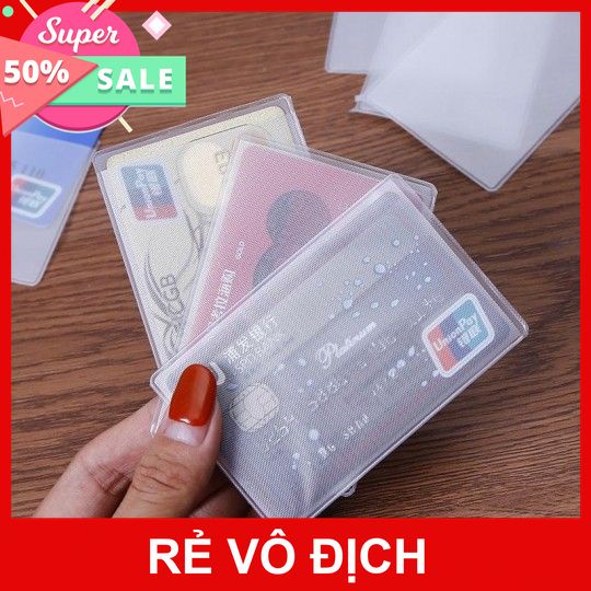MIẾNG BỌC HỘ CHIẾU, PASSPORT - TÚI ĐỰNG ATM, CARD VISIT. CMND CÓ NẮP, DÀY, TRONG SUỐT