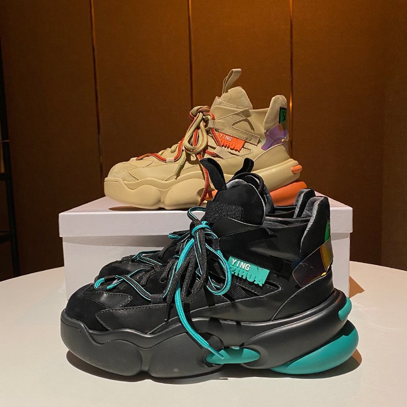 Giày thể thao độn đế lót lông