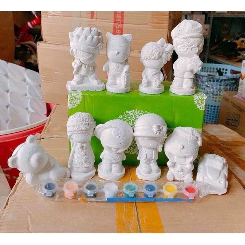 Bộ tô tượng-  Tặng 1bút- 6 màu