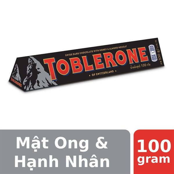 SOCOLA ĐEN TOBLERONE 100G [dumuc]