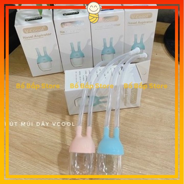 Dụng Cụ Hút Mũi VCOOL ⚡CAO CẤP⚡ Đầu Dây Silicone Siêu Mềm - Cho Các Bé Từ Sơ Sinh