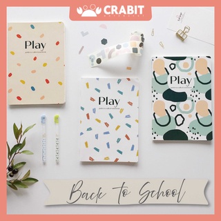 Back to school - Combo 6 vở kẻ ngang Play 120 trang & 2 bút bi nước chủ đề