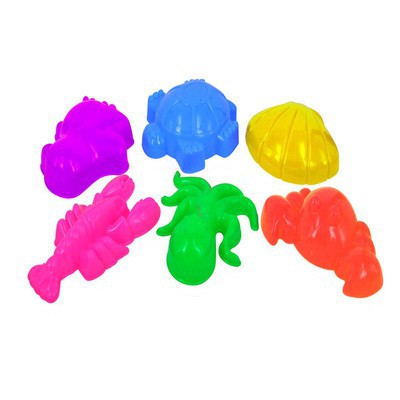 Khuôn và dụng cụ lẻ để chơi cát