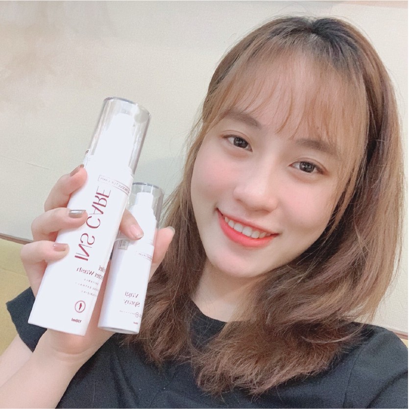 Dung dịch vệ sinh Ins Care, Bộ đôi Gel và chai dạng xịt làm sạch sâu, se khít, hương thơm tự nhiên - Lamy Beauty Store