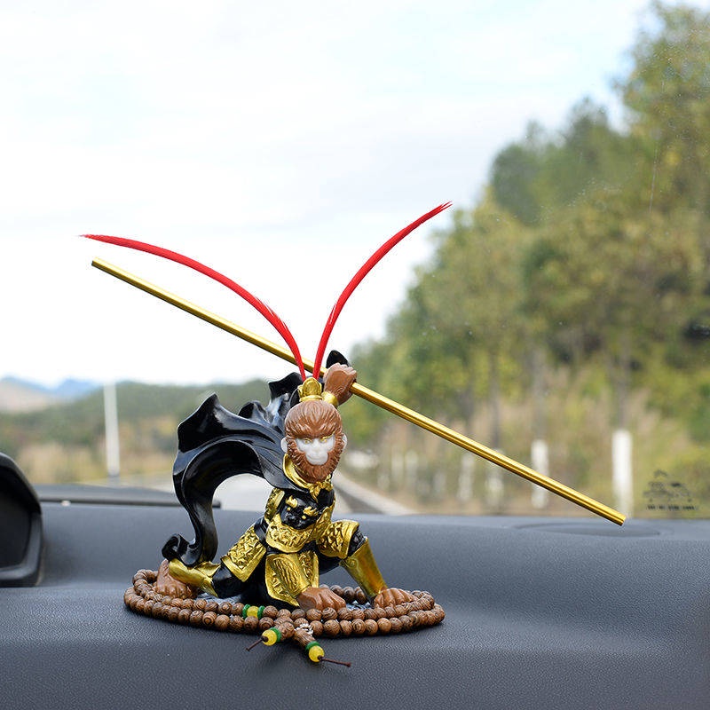 Phụ Kiện Trang Trí Nội Thất Xe Hơi Hình Phật Chiến Đấu Qi Tian Da Sheng Sun Wukong