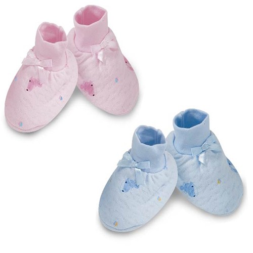 Bao chân cho bé sơ sinh 100% cotton KU.KU DUCKBILL Ku2345 ( 1 đôi)