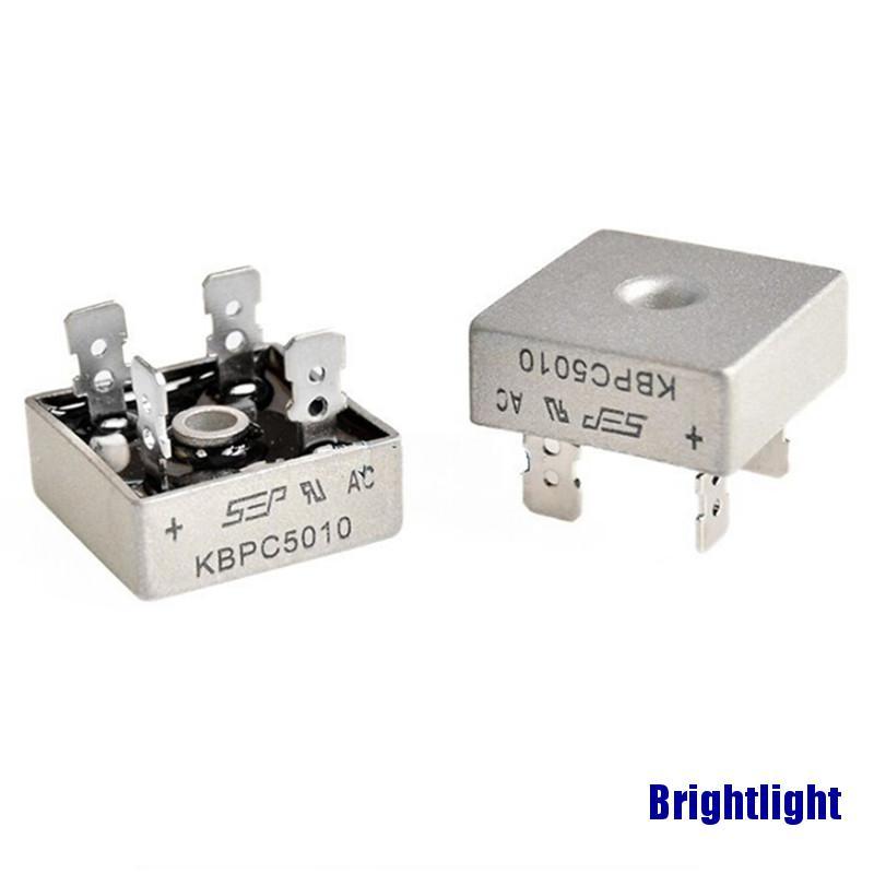 Cầu Chỉnh Lưu Đi Ốt Đơn Bằng Kim Loại 50a 1000v Kbpc5010 | BigBuy360 - bigbuy360.vn