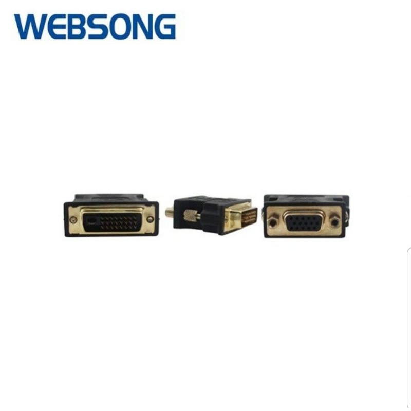 Đầu Chuyển Đổi Vga Sang DVI24 + 1 DVI-I