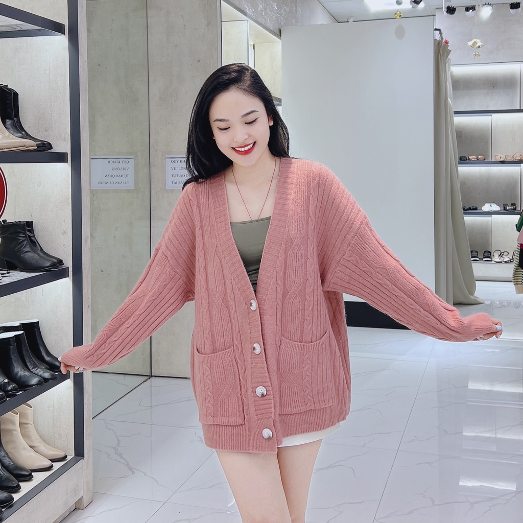 Min's Shoes - Áo Khoác Len Cardigan Nữ 923