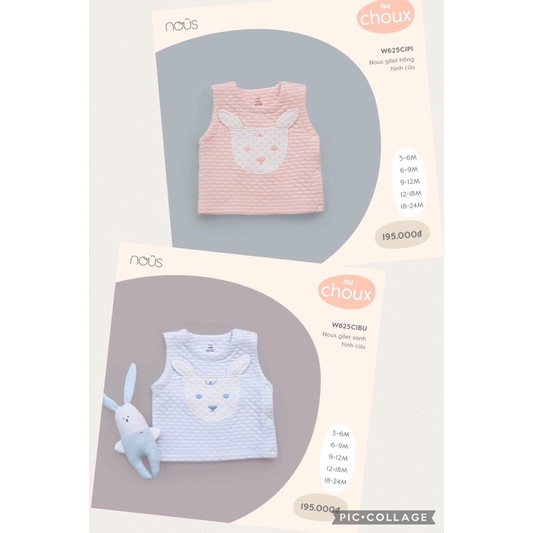 GILE NOUS HÌNH CỪU 3M-24M