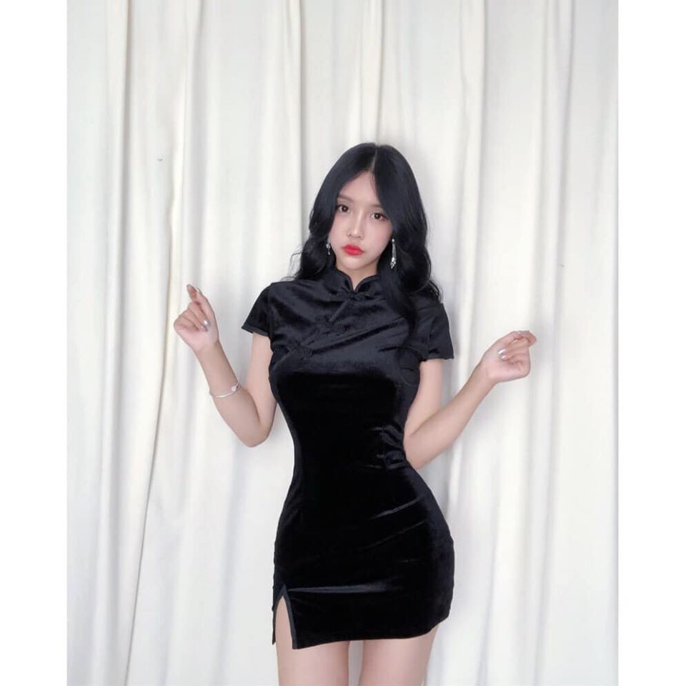 Sườn sám cách tân xẻ tà