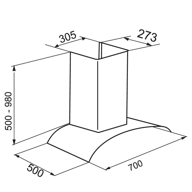 Máy hút mùi Canzy CZ 8970H - 70cm-kính cong- cảm ứng -máy khử mùi hút khói nhà bếp,chính hãng -BẢO HÀNH 36 THÁNG