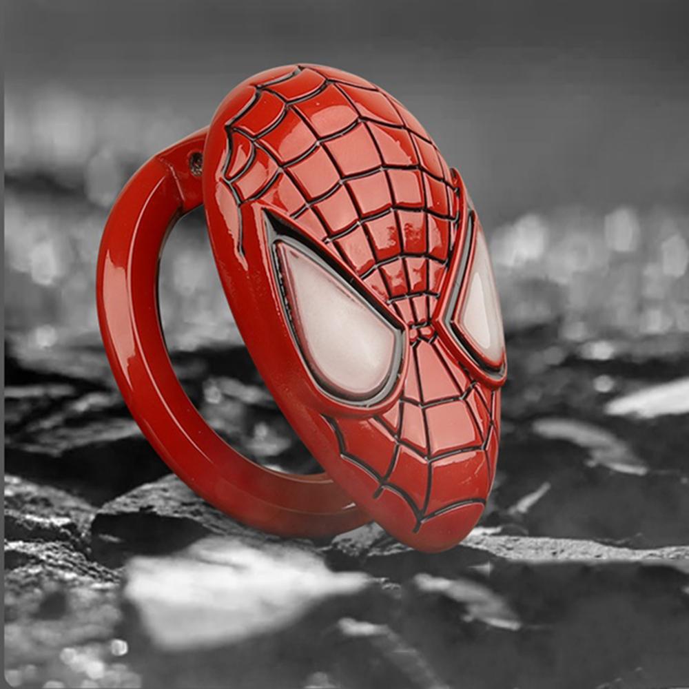 Vòng Trang Trí Nút Khởi Động Xe Hơi Họa Tiết Người Nhện Thông Dụng