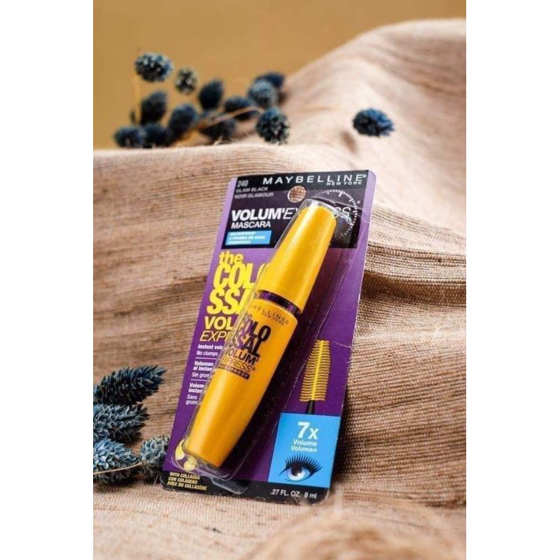 Mascara Maybeline 7X Vàng