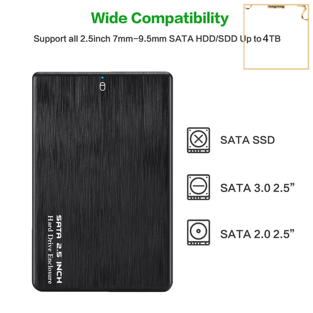 Vỏ Ổ Cứng Ngoài 2.5inch Sata Usb 3.0 5gbps | BigBuy360 - bigbuy360.vn