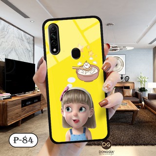 Ốp kính in hình cute OPPO A31 2020