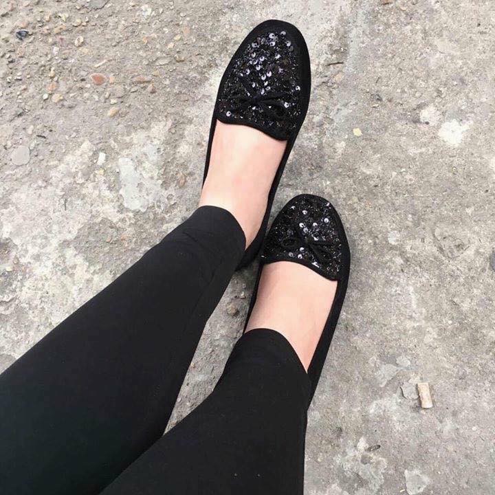 Giầy Búp Bê Kim Sa