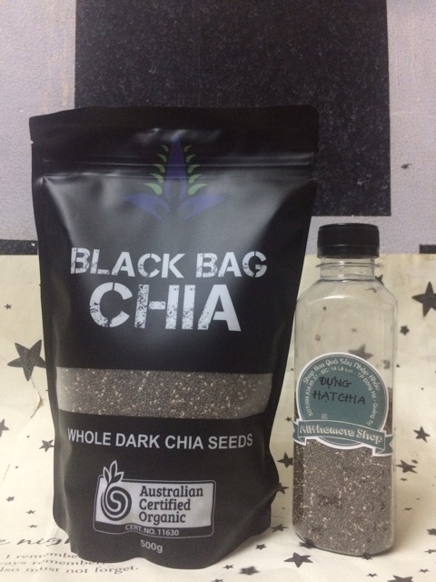 Black Chia Seed- Chia Đen Túi Zip 500gr