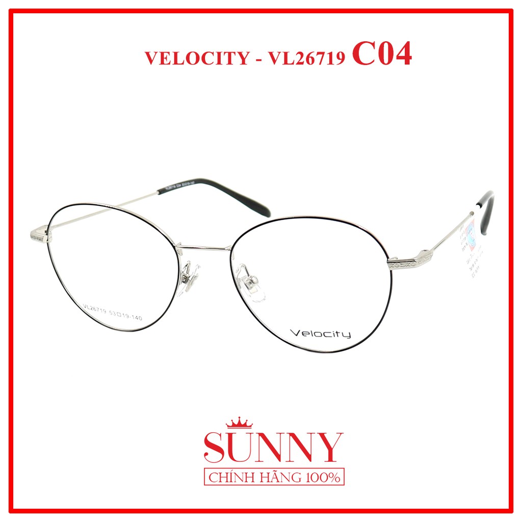 Gọng kính nam nữ Velocity VL26719 chính hãng