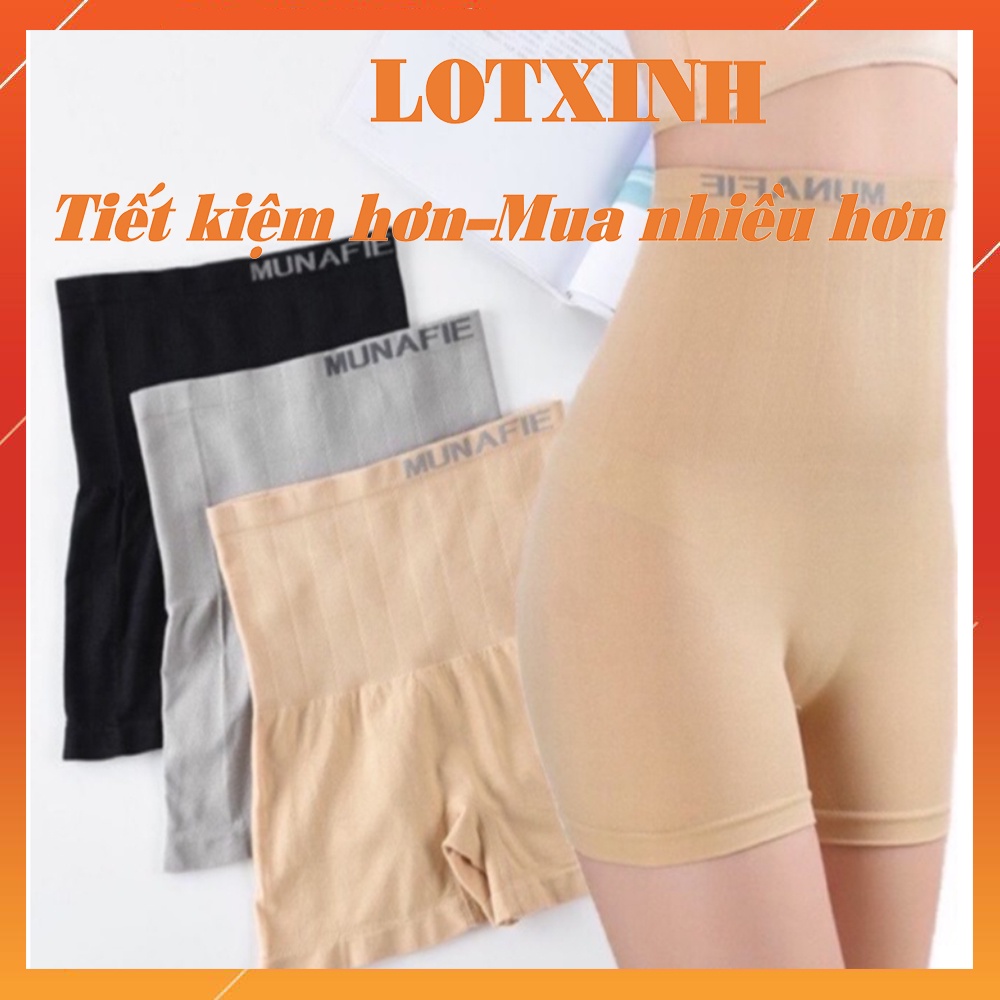 Quần đùi gen bụng eo thon munafie nữ VAYNU04