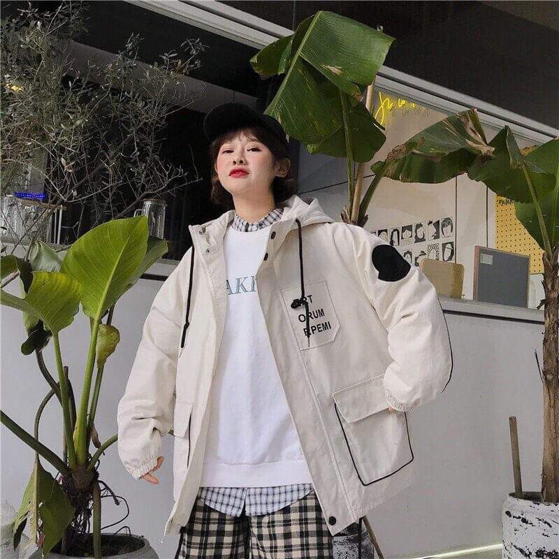 [ HÀNG SHOP NGẠI CHI!!! ] ÁO KHOÁC KAKI NAM NỮ UNISEX IN CHỮ BUCK T CỰC HOT ĐỦ MÀU