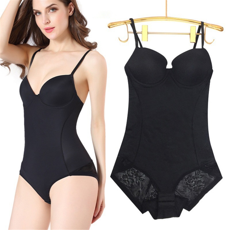 Bộ Bodysuit Định Hình Dáng Cổ Chữ V Quyến Rũ Cho Nữ