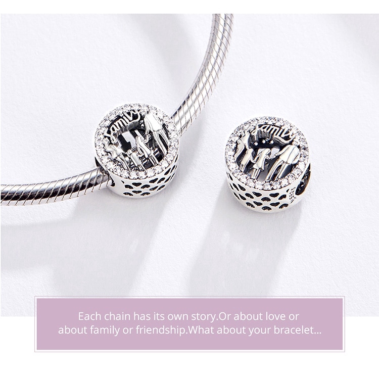 Hạt Xỏ Vòng Tay Bamoer Mạ Bạc Thời Trang Nữ | BigBuy360 - bigbuy360.vn